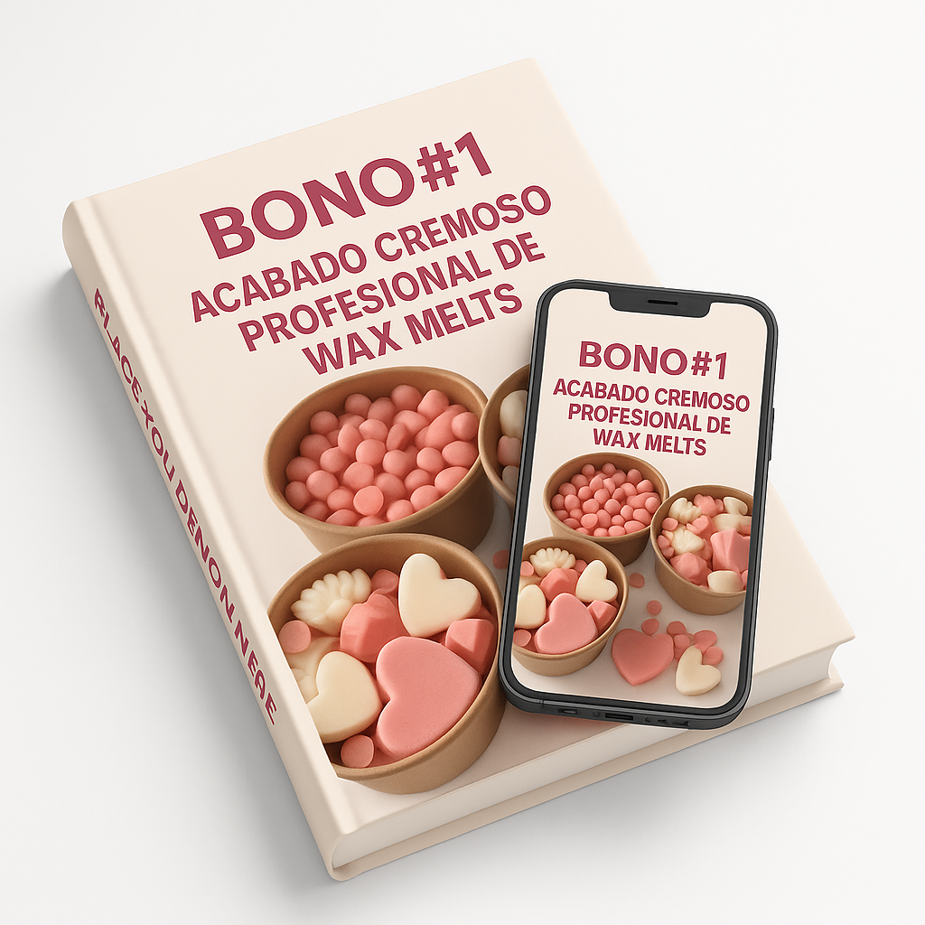 Bono 1 - Acabado cremoso wax melts