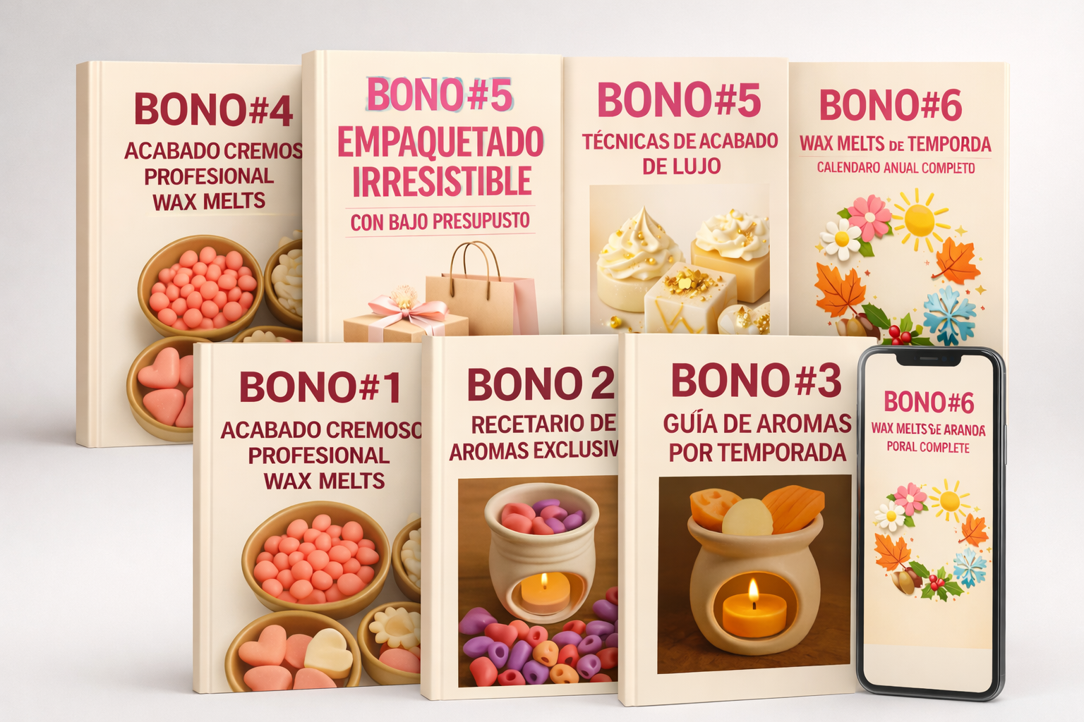 El Secreto de los Wax Melts - Producto + Bonos