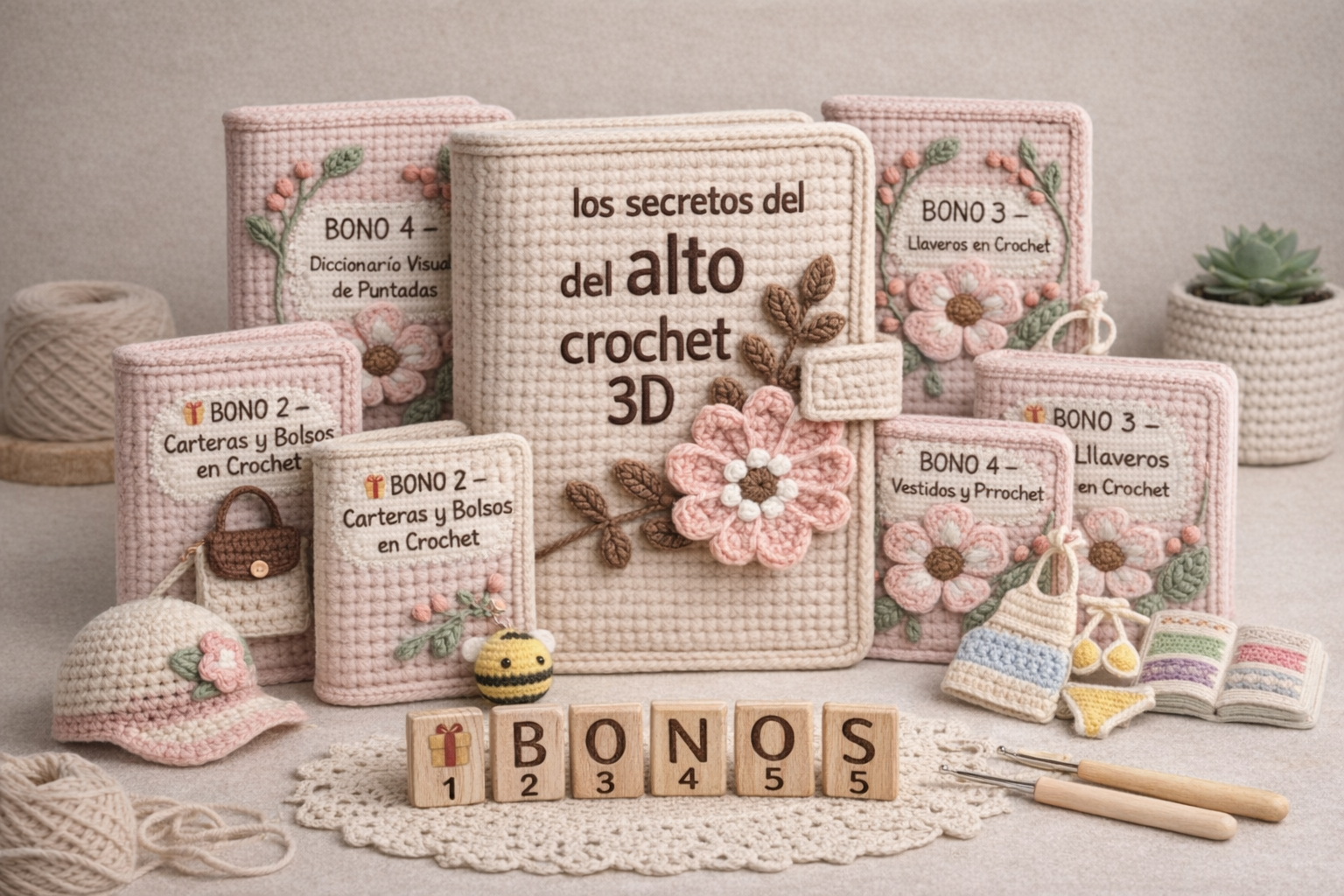 Los Secretos del Alto Crochet 3D