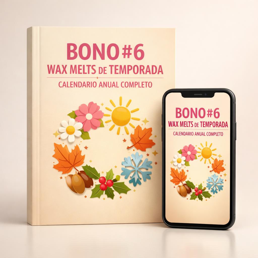 Bono 6 - Wax Melts de Temporada