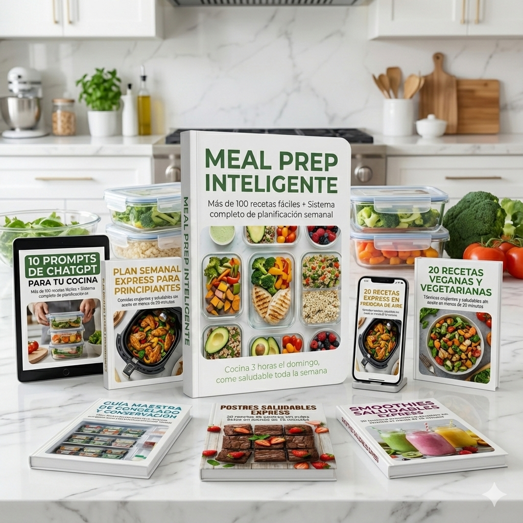 Meal Prep Inteligente + 7 Bonos Exclusivos