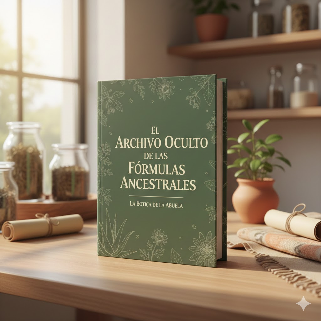 Mockup El Archivo Oculto de las Fórmulas Ancestrales
