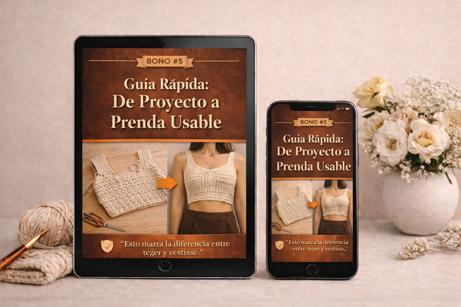 Bono 5: De Proyecto a Prenda Usable