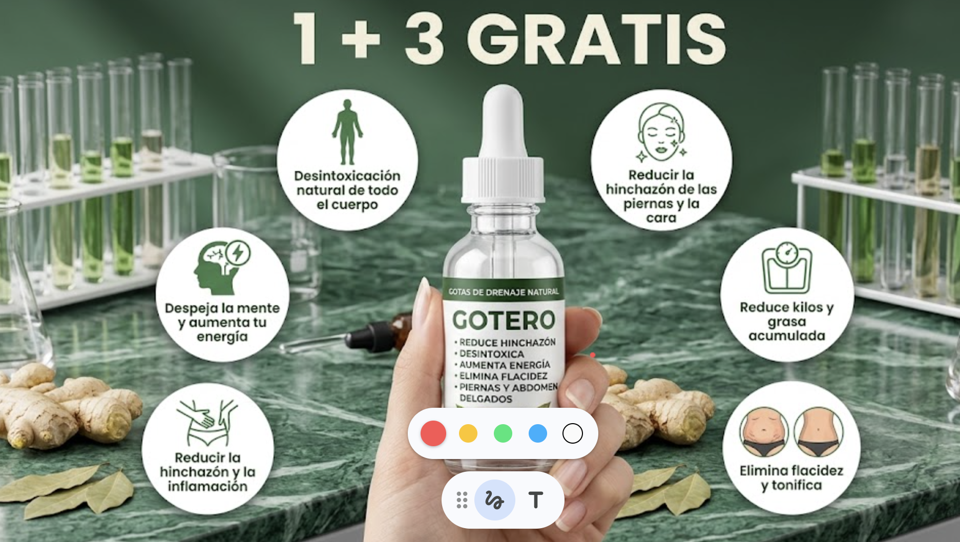 Garantía 30 días El Método de las Gotas