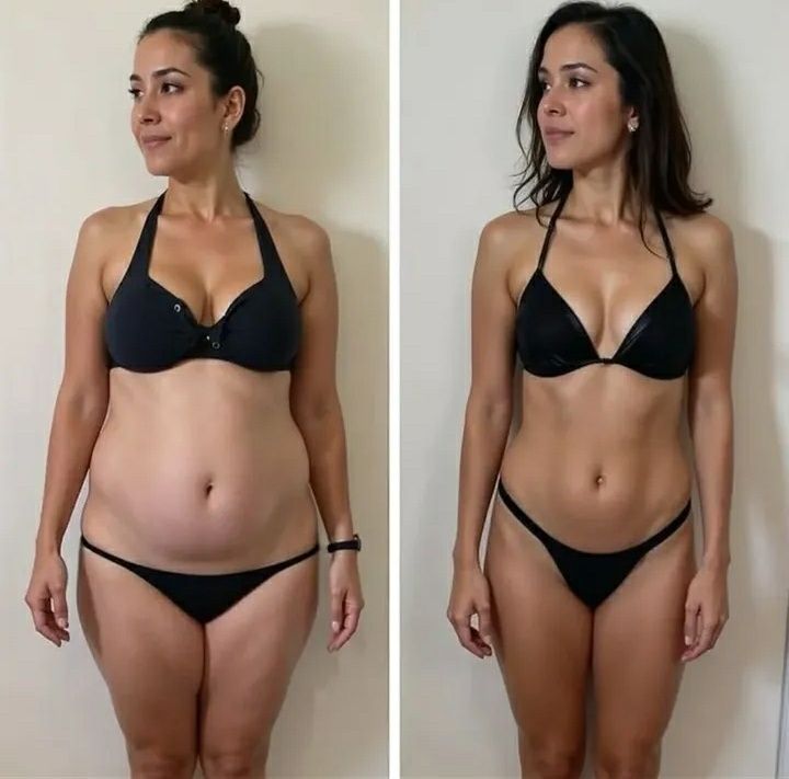 Antes y después Gabriela